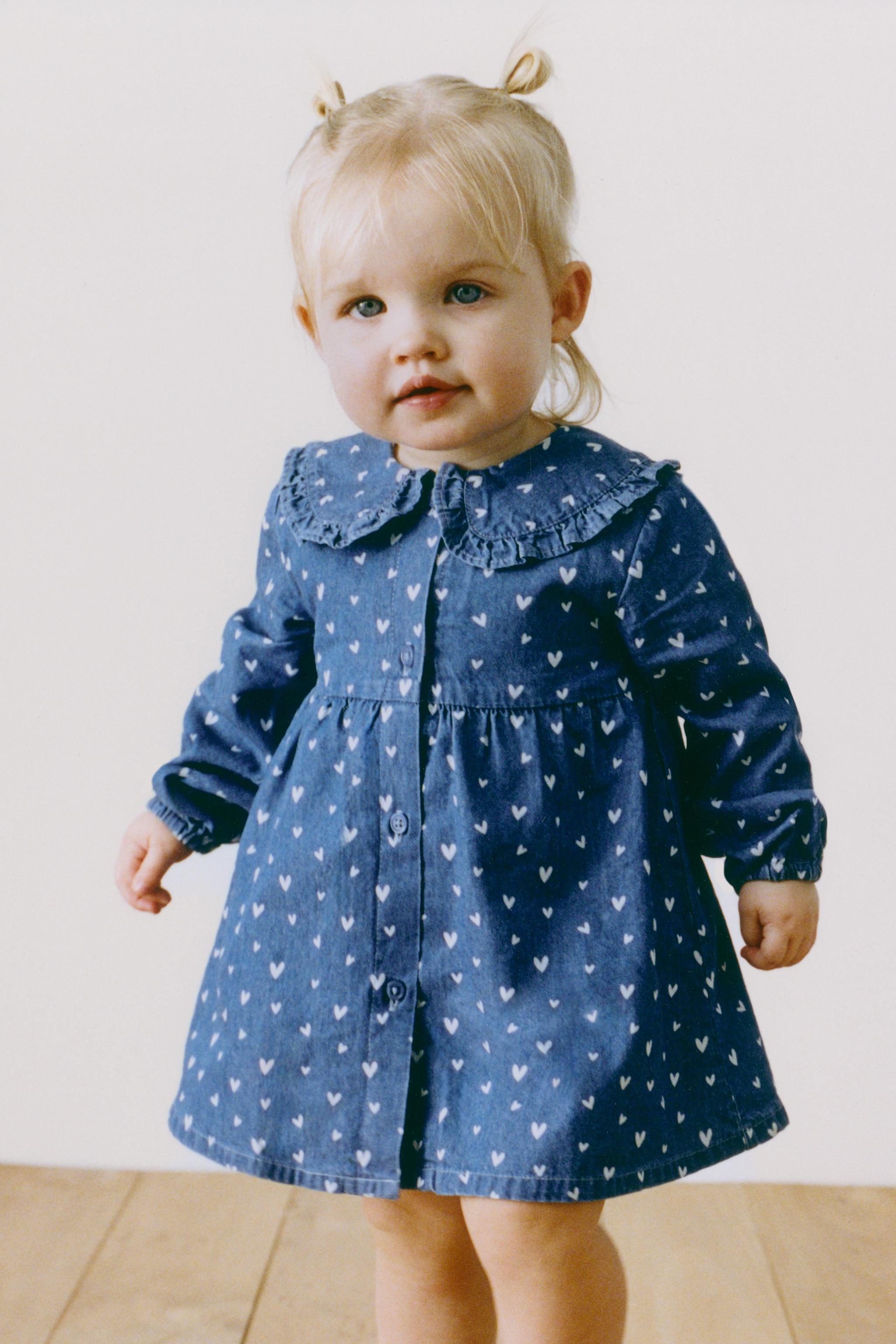 ROBE ET CULOTTE EN DENIM CŒURS